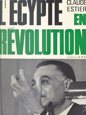 cover image of L'Égypte en révolution
